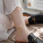 Simple Thin Bracelet For Women And Men Elegant Personality Adjustable Bracelets Silver Color Korean Girls Friendship Jewelry